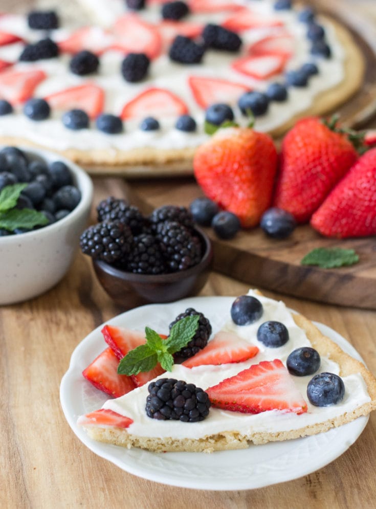 Keto Fruit Pizza Recipe (Low-Carb) - The Best Keto Recipes