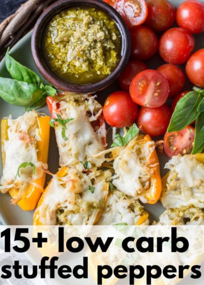 These Easy Low Carb Stuffed Pepper Recipes are loaded with flavor and perfect for keeping in line with your keto diet!