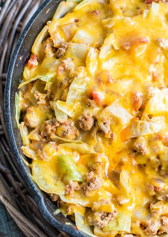 Low Carb Cheesy Cabbage Casserole - The Best Keto Recipes