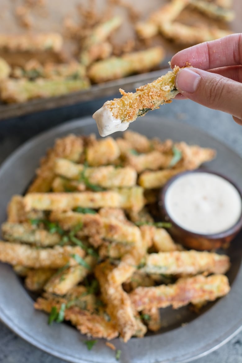 Baked Keto Zucchini Fries (LowCarb) The Best Keto Recipes