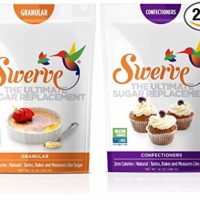 Swerve Sweetener, Bakers Bundle, Granular and Confectioners, 12 Ounce, pack of 2