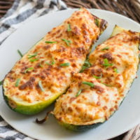 Buffalo Chicken Zucchini Boats - The Best Keto Recipes