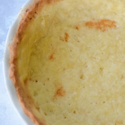 This is the Perfect Keto Pie Crust recipe! This buttery crust is made with almond flour and is perfectly flakey! This can be used in all of your favorite sweet and savory low carb recipes!