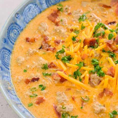 Keto Cheeseburger Soup Recipe (with Bacon!) - The Best Keto Recipes