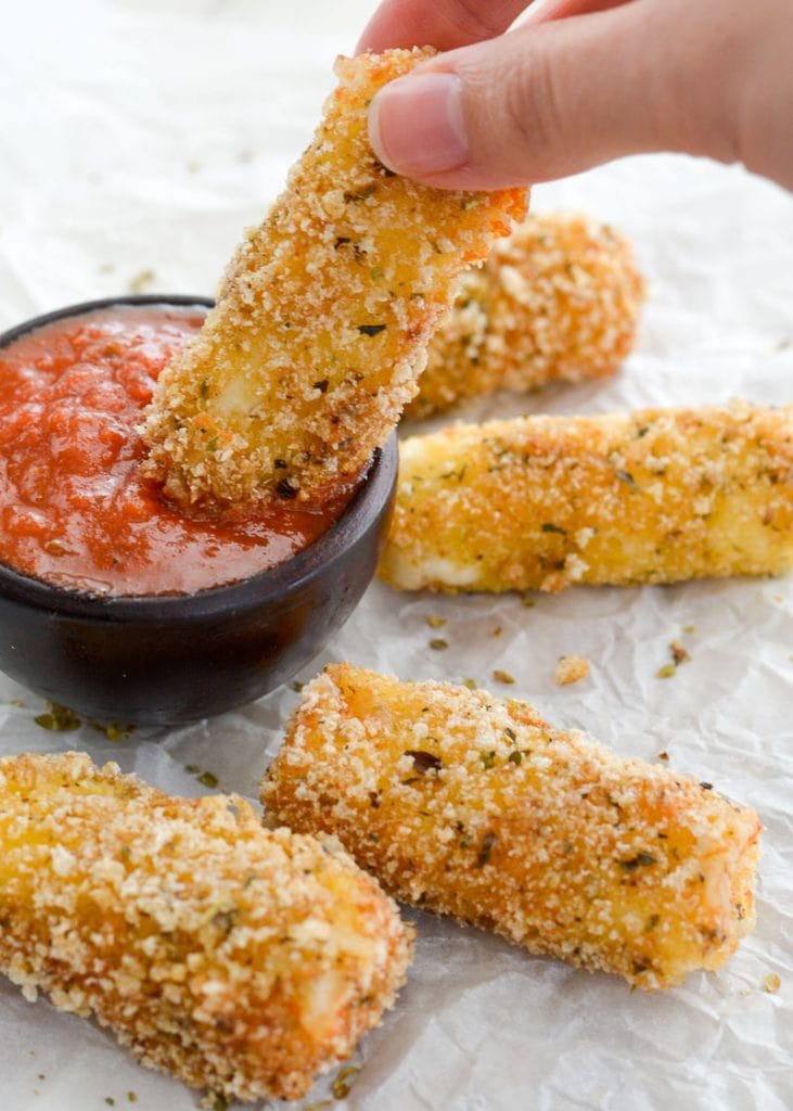 Keto Mozzarella Sticks (Without Breadcrumbs!) The Best Keto Recipes