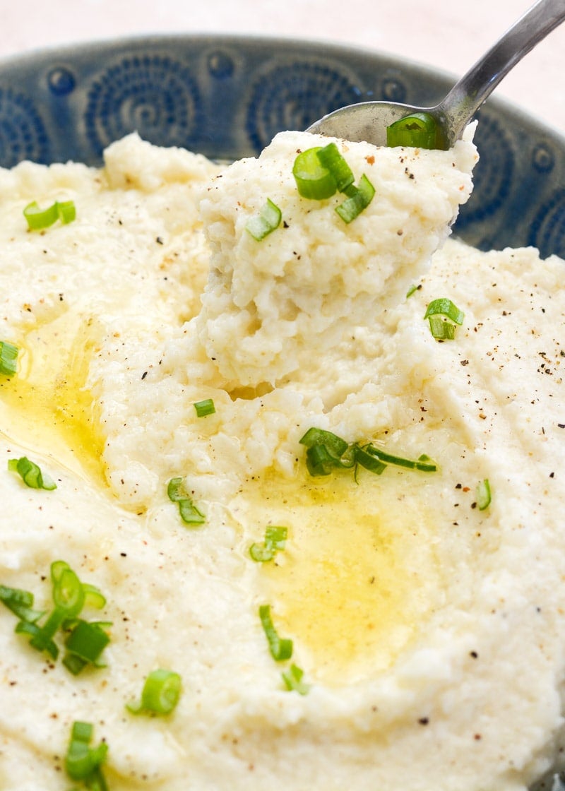 These Keto Mashed Potatoes are an easy side dish that will get the whole family excited! Try this great, low-carb alternative to mashed potatoes with your next meal!