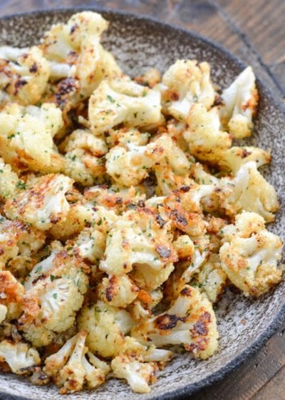 Parmesan Roasted Keto Cauliflower - The Best Keto Recipes