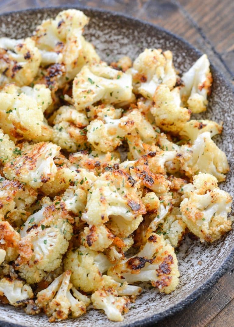 Parmesan Roasted Keto Cauliflower - The Best Keto Recipes