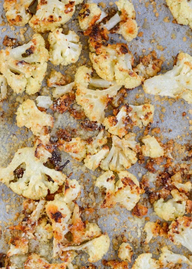 Parmesan Roasted Keto Cauliflower - The Best Keto Recipes