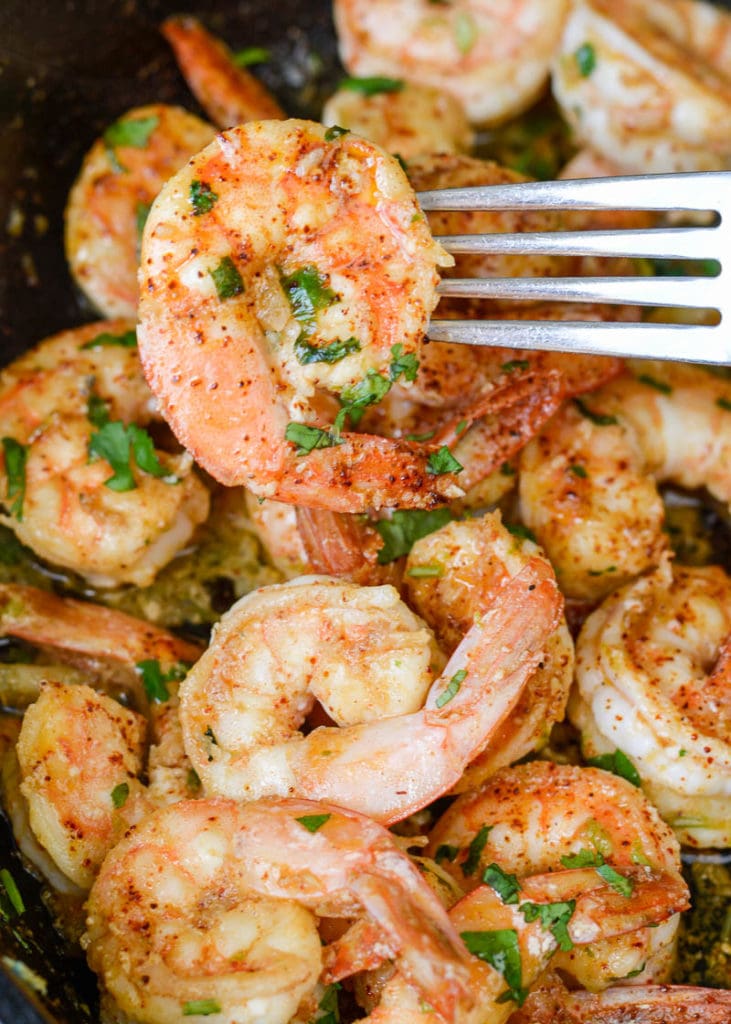 One Pan Cilantro Lime Shrimp (keto + low carb) - The Best Keto Recipes