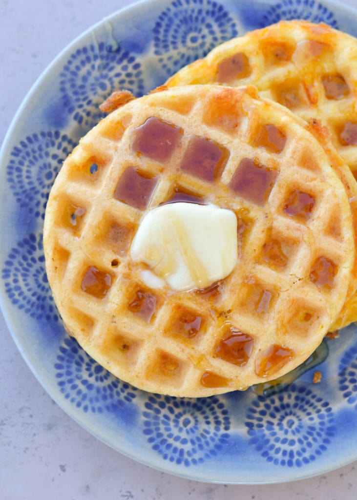 This Easy Basic Chaffle Recipe is perfect for your keto meal prep!