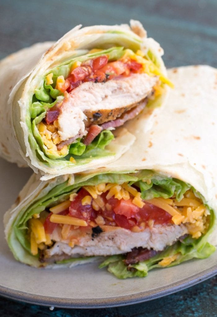 The BEST Chipotle Ranch Grilled Chicken perfect for salads, wraps and easy healthy meal prep!