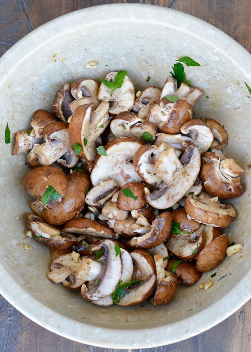 These Cast Iron Pork Chops with Mushrooms is the perfect low-carb weeknight dinner for two! Ready in under 30 minutes with just 8 net carbs, this keto-friendly dinner will be a quick favorite!