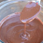 Learn how to make Chocolate Ganache that is keto and sugar free! This super simple recipe can be used as a topping for desserts, as a fruit dip or a decadent treat!