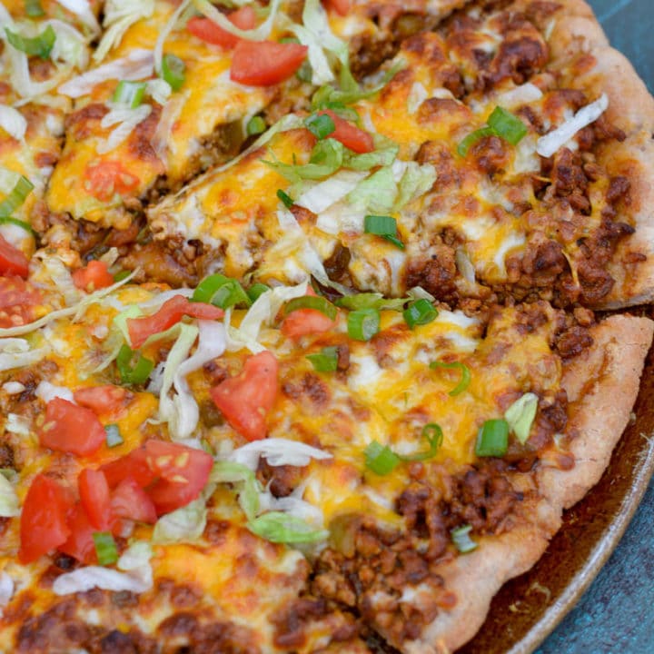 Keto Taco Pizza - The Best Keto Recipes