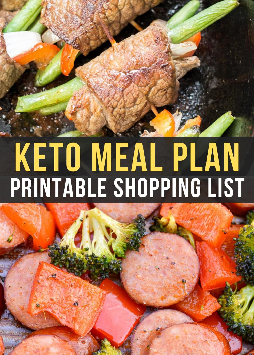 Keto Meal Plan With Grocery List (Week 1) - The Best Keto Recipes