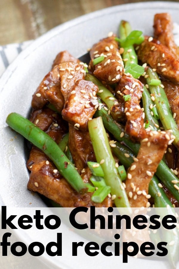 These 10+ Keto Chinese Food Recipes bring those classic flavors into easy low carb dinners perfect for a busy weeknight! Plus, enjoy 5 bonus keto Thai food recipes!