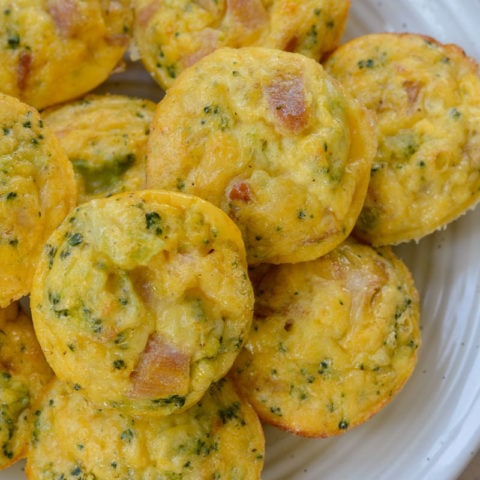 Keto Egg Muffins (Broccoli Cheddar) - The Best Keto Recipes