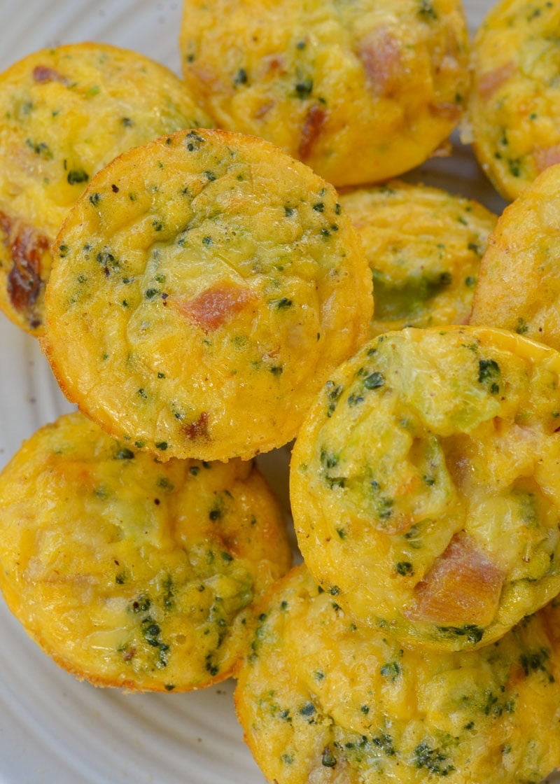 Keto Egg Muffins (Broccoli Cheddar) - The Best Keto Recipes