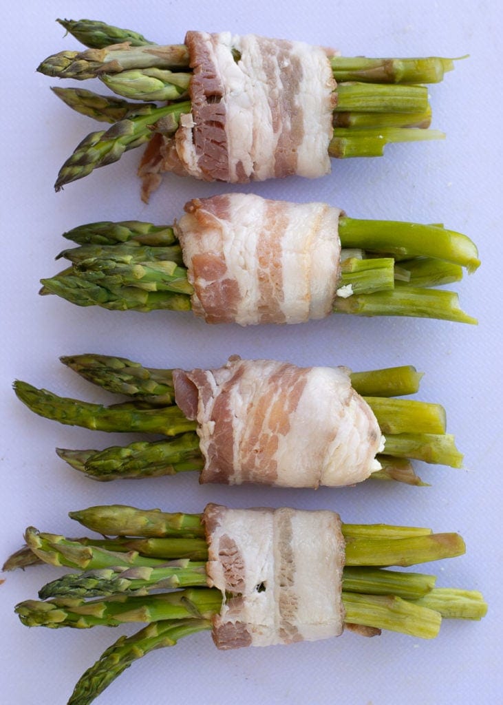 Cheesy Bacon Wrapped Asparagus The Best Keto Recipes
