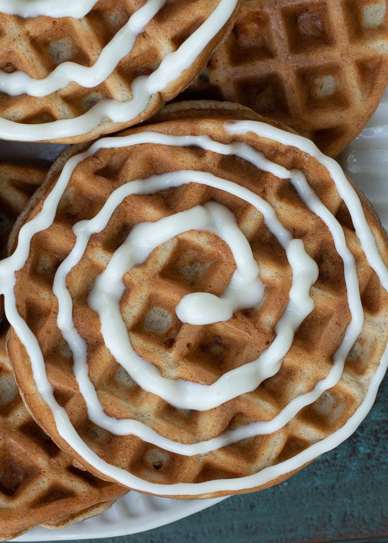 2-Ingredient Chaffles (Cheese and Egg Waffles)