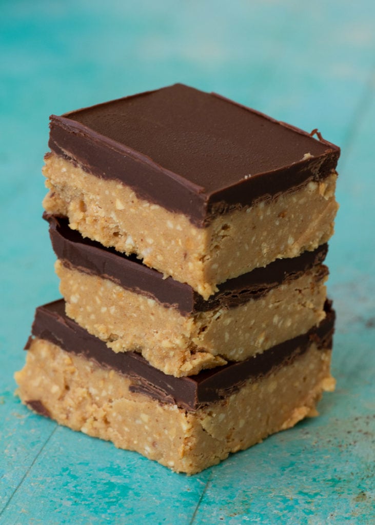 No Bake Peanut Butter Bars (keto + low carb) The Best Keto Recipes