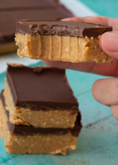 No Bake Peanut Butter Bars (keto + low carb) - The Best Keto Recipes