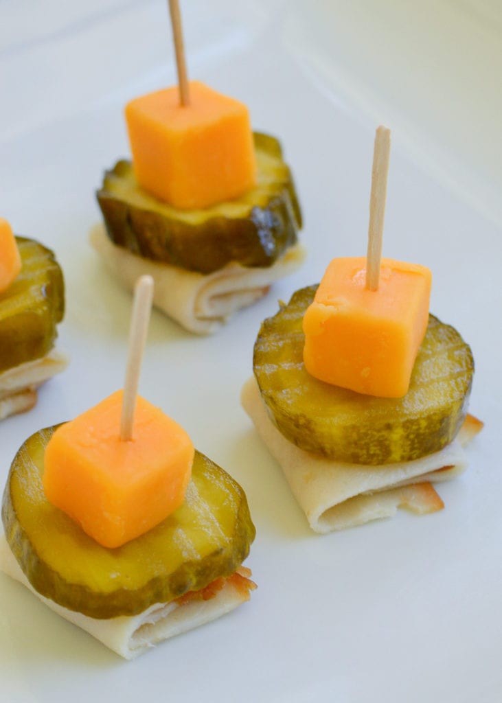 These easy Keto Lunch Skewers are perfect for a no-cook lunch! Try these two flavors for simple skewers great for snacks and appetizers!