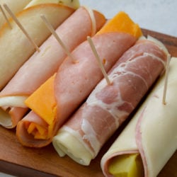 These Easy Lunch Rollups are quick, kid-friendly, and inexpensive. Customize and meal prep these for easy keto lunches all week long!