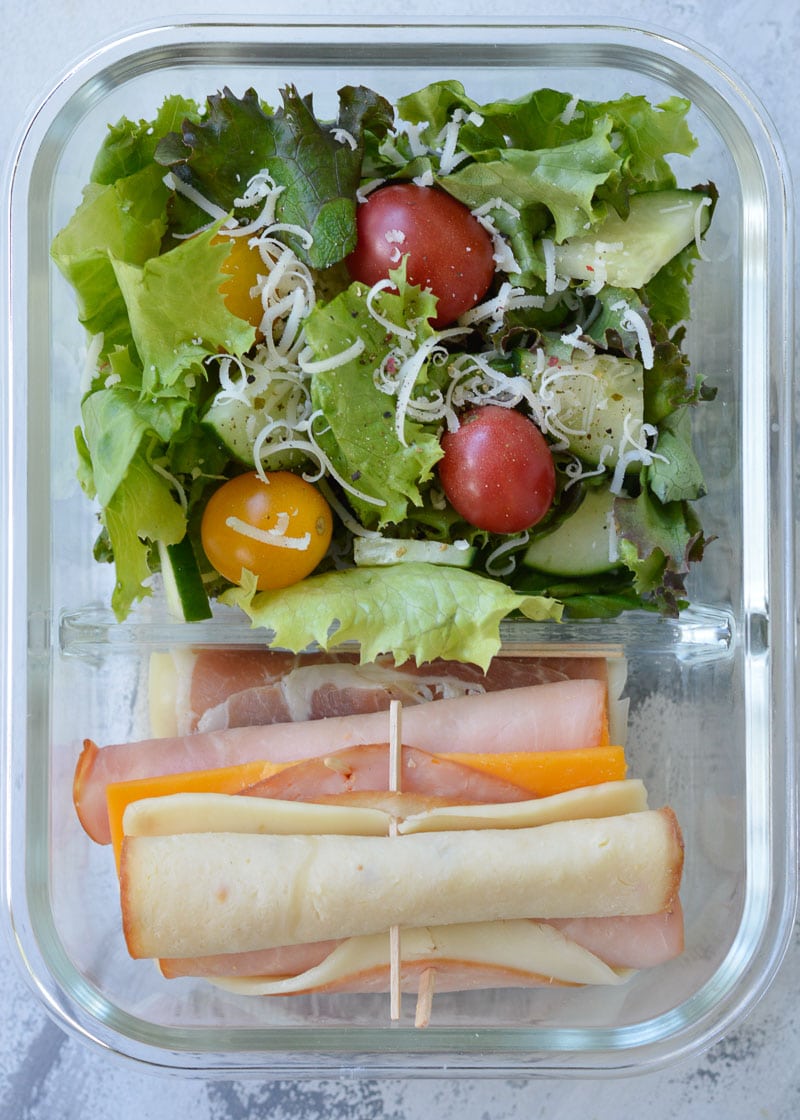 These Easy Lunch Rollups are quick, kid-friendly, and inexpensive. Customize and meal prep these for easy keto lunches all week long!