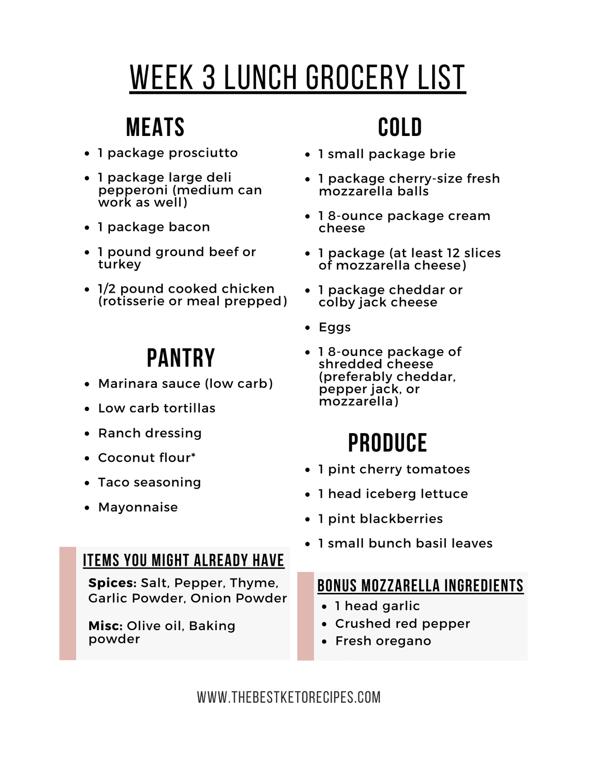Weekly Keto Lunch Ideas (Week 3) - The Best Keto Recipes