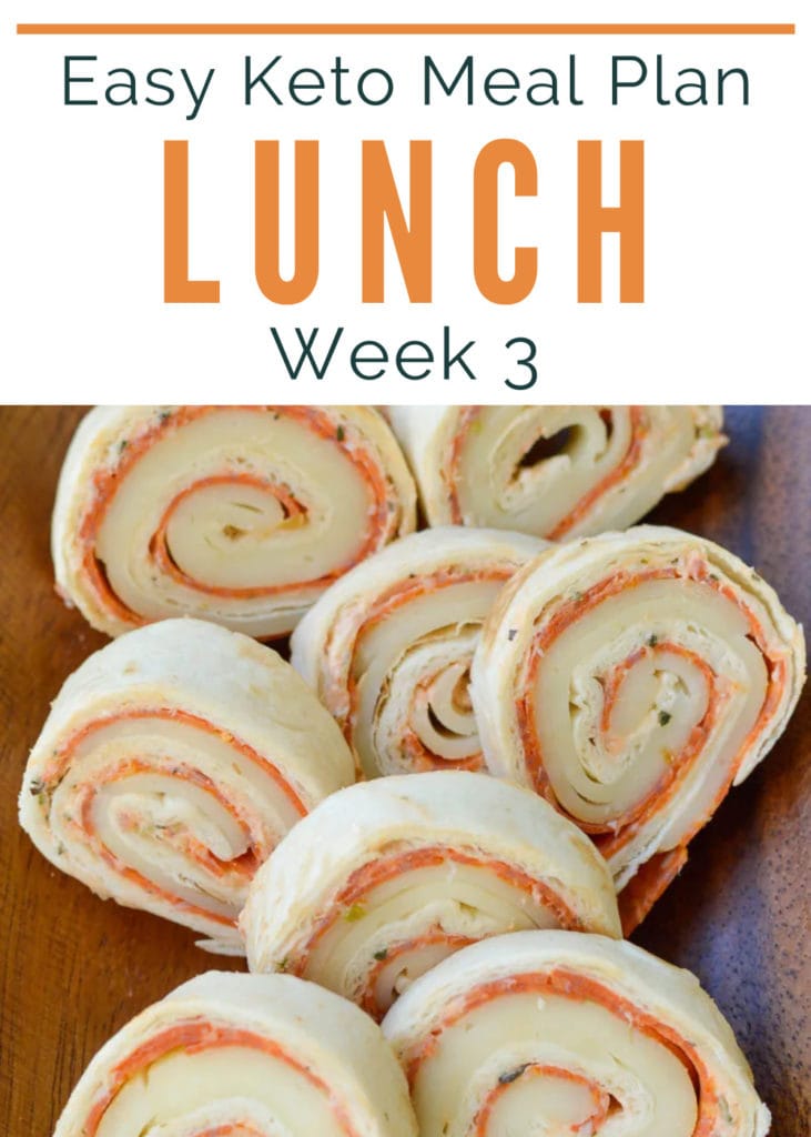 Use these Weekly Keto Lunch Ideas to help prep for 5 days worth of lunches. Plus, the printable grocery list and meal planning tips can save you time every week!