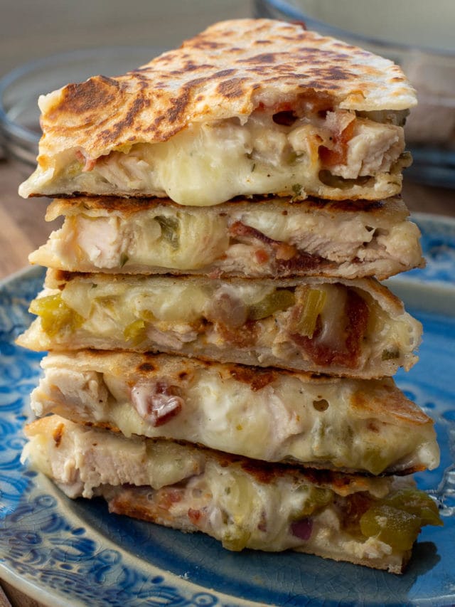 Turkey Bacon Ranch Quesadilla The Best Keto Recipes