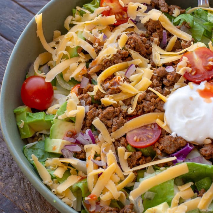 Keto Taco Salad - The Best Keto Recipes