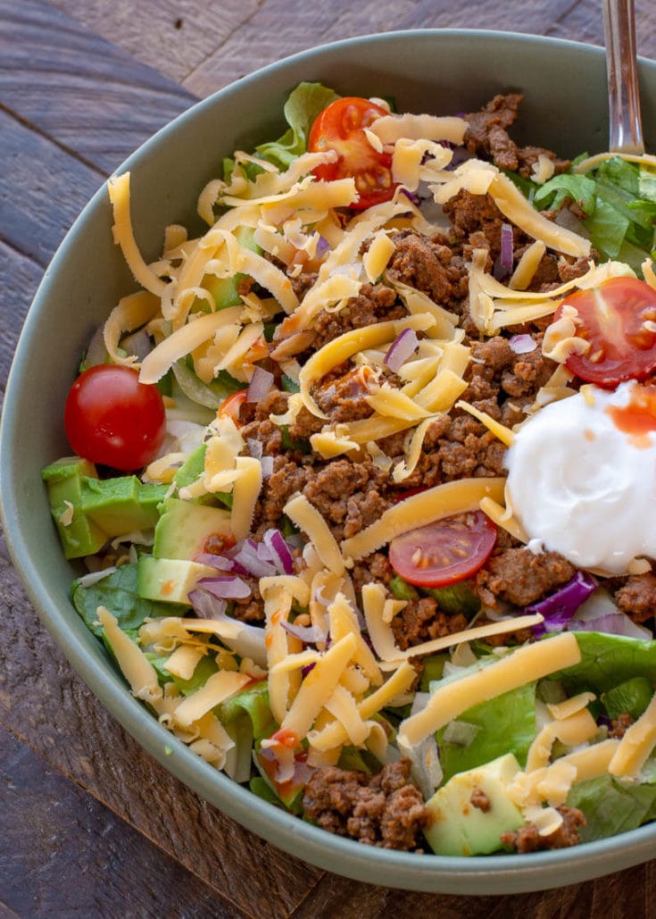 Keto Taco Salad - The Best Keto Recipes