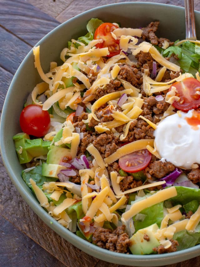 Keto Taco Salad - The Best Keto Recipes