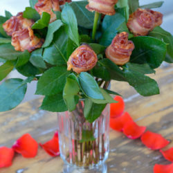 These Bacon Roses are the BEST gift for your favorite keto friend or partner who doesn't like sweets! This impressive keto bouquet is great for Valentine's Day, graduations, holidays, and celebrations all year long!