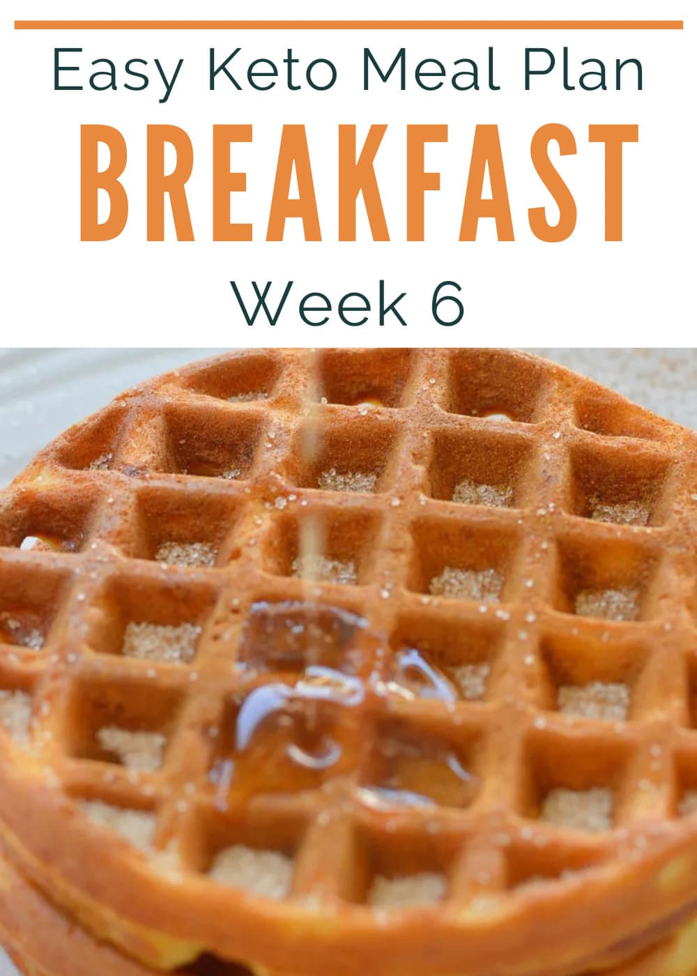 Enjoy 5 Weekly Keto Breakfast Ideas each week plus a bonus snack recipe! The keto meal prep tips and printable grocery list make staying keto even easier.