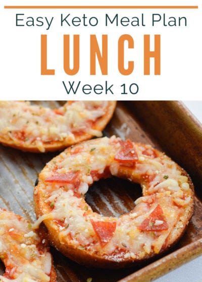 These Weekly Keto Lunch Ideas will help you save money, stay low-carb, and still enjoy delicious food! The printable grocery list, meal prep tips, and breakfast and dinner suggestions are just the cherry on top.
