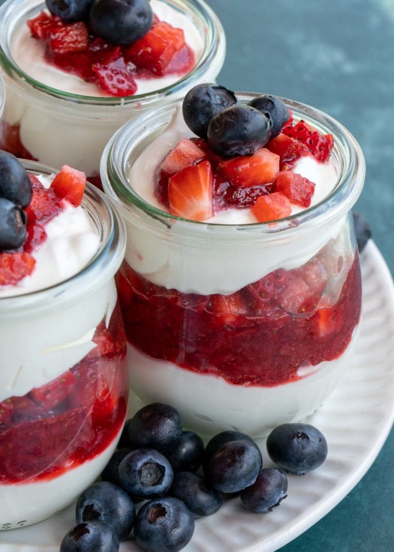 No Bake Cheesecake Parfait - The Best Keto Recipes