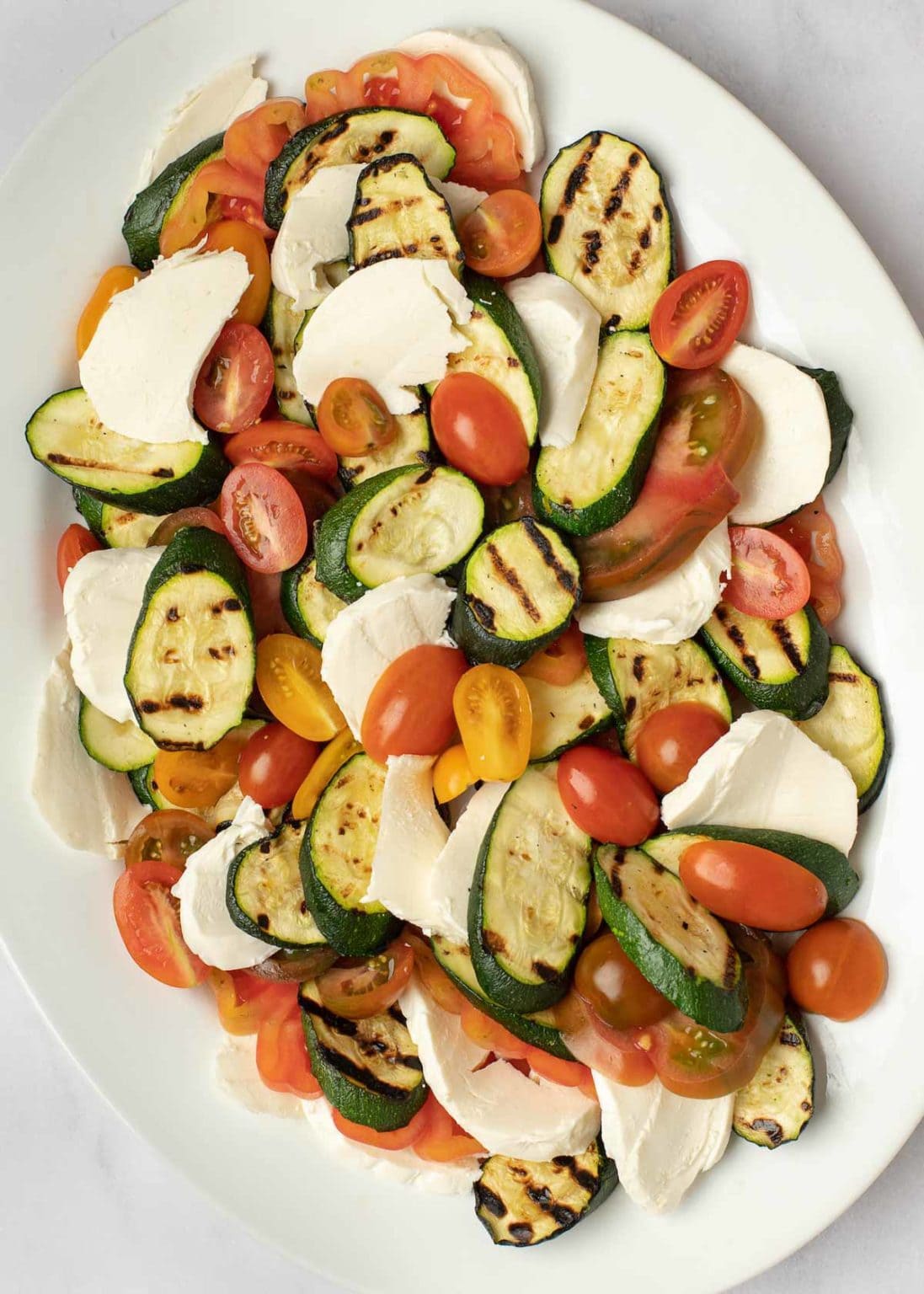 Grilled Zucchini Salad - The Best Keto Recipes