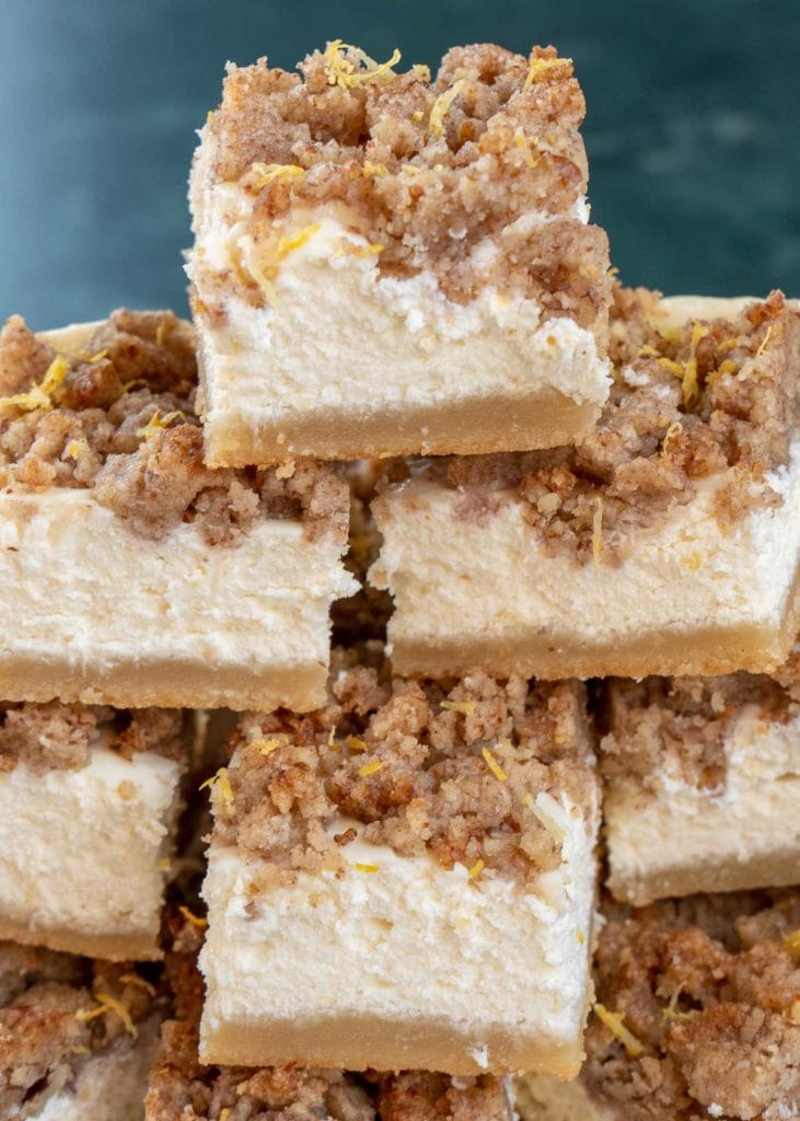 lemon cheesecake bars