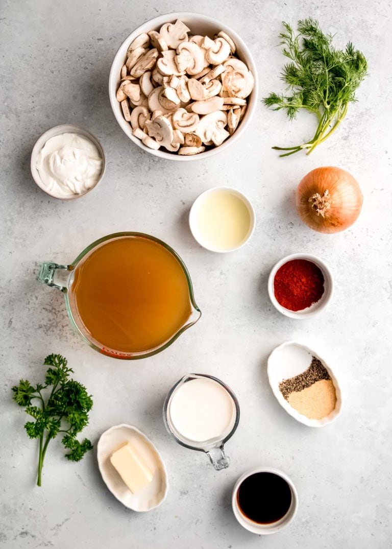 Easy Mushroom Soup Recipe - The Best Keto Recipes