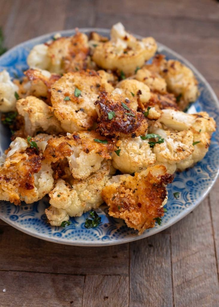 Parmesan Crusted Cauliflower - The Best Keto Recipes