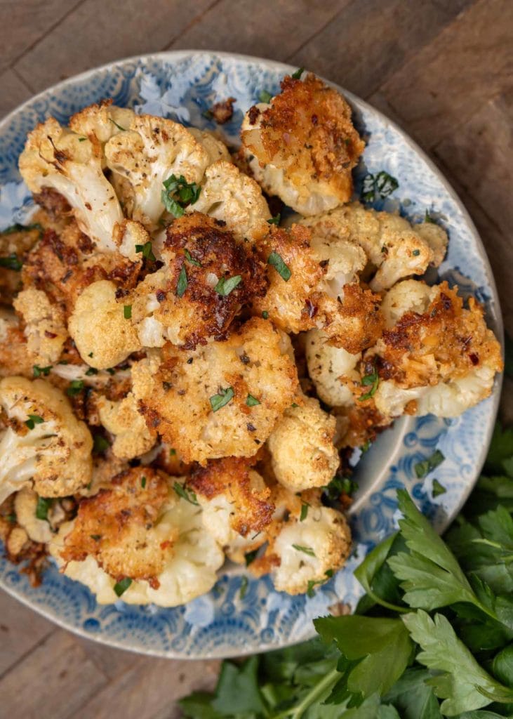 Parmesan Roasted Keto Cauliflower - The Best Keto Recipes