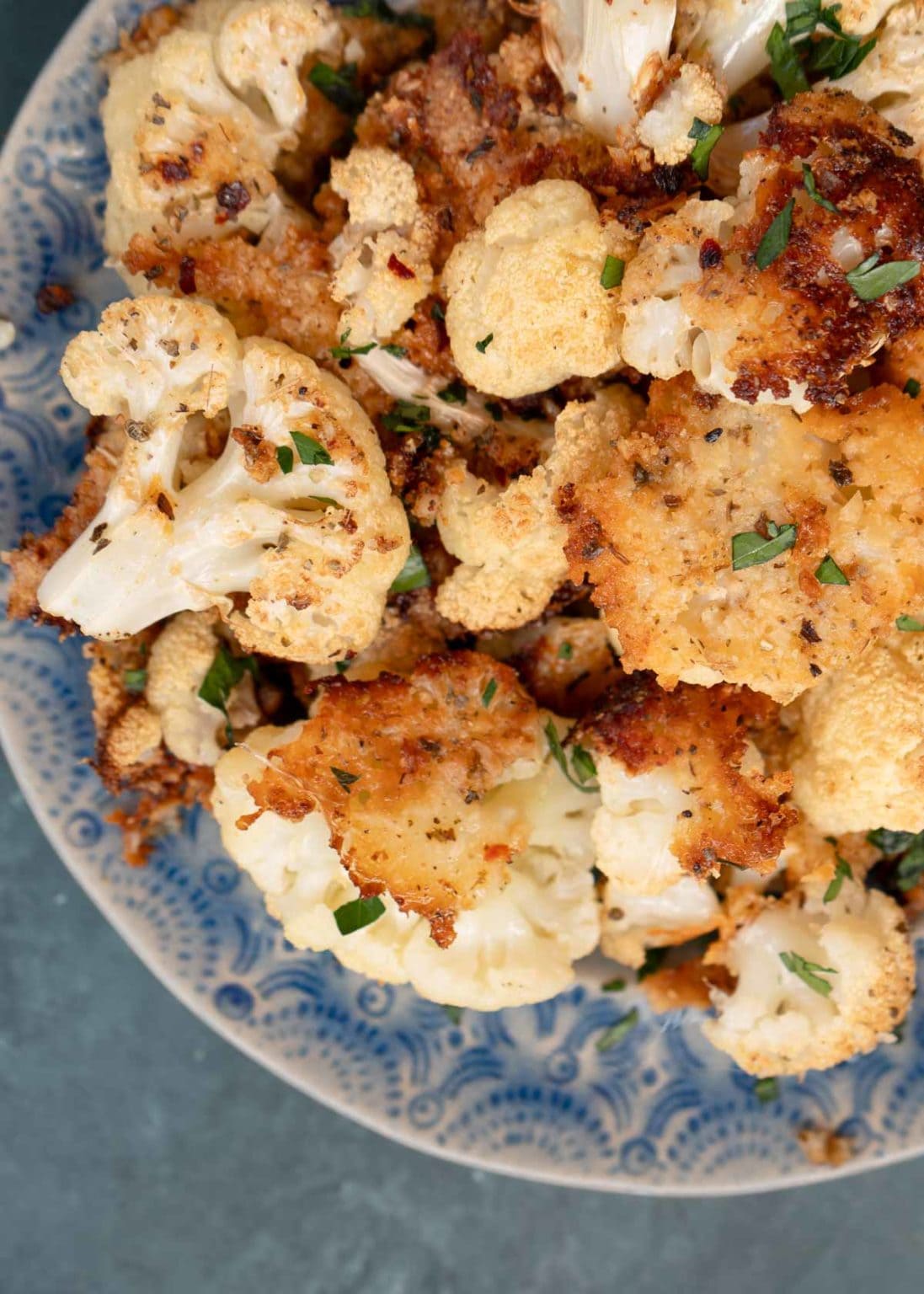 Parmesan Crusted Cauliflower - The Best Keto Recipes