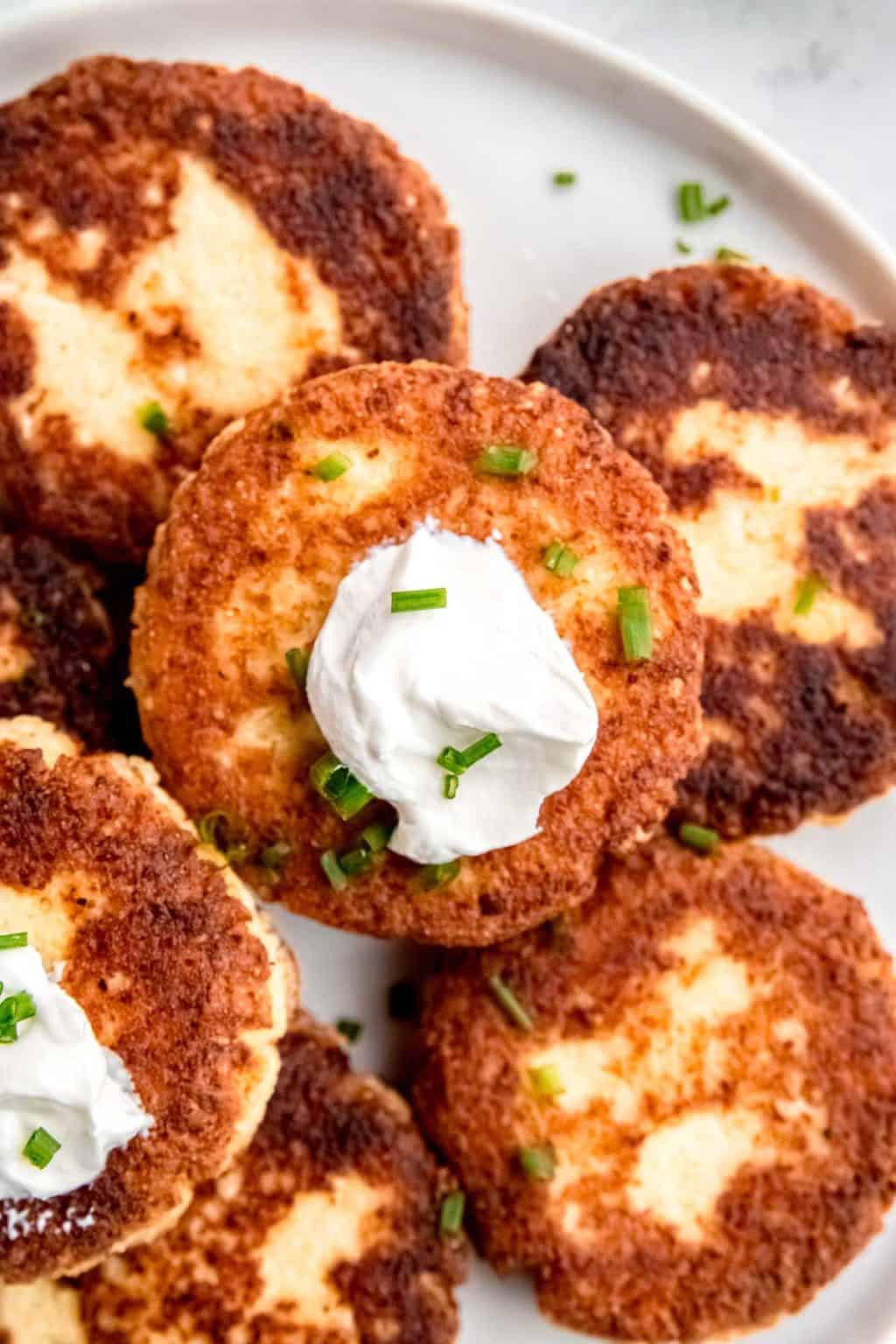 Crispy Cauliflower Fritters The Best Keto Recipes