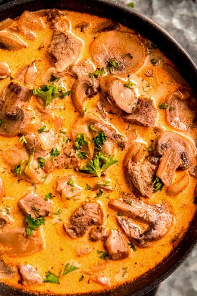 Steak and Mushroom Soup - The Best Keto Recipes