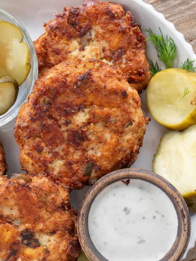 Dill Pickle Chicken Fritters Story