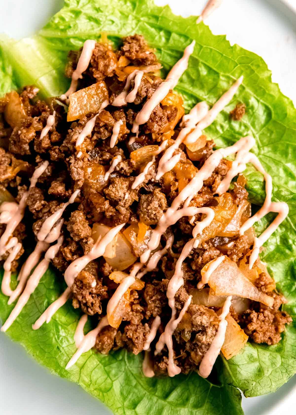 Cheeseburger Lettuce Wraps - The Best Keto Recipes